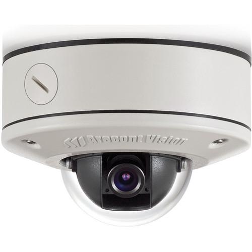 Arecont Vision MicroDome Series 5MP Surface Mount Indoor Outdoor Vandal-Resistant Day Night Dome IP Camera with 4mm IR Corrected Lens