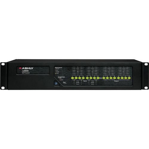 Ashly ne8800MS - Network Enabled Digital Signal Processor with MIc Input and AES Output Options