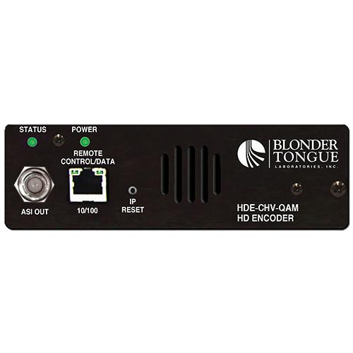 Blonder Tongue HDE-CHV-QAM Component HDMI VGA Composite to QAM ASI IP MPEG-2 HD Encoder