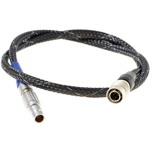 Chrosziel Aladin MKII Record Start Stop Cable for Sony F55 Camera with LEMO 5-Pin 0B to Hirose 4-Pin 7P Connector