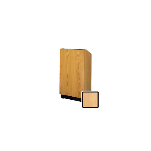 Da-Lite Lexington 32" Floor Lectern with Electric Height Adjustment and Gooseneck Microphone