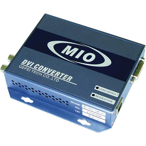 Gra-Vue MIO AV-AVIEWER Composite Audio Video to DVI HDMI Video Scaling Converter with Video & Audio Monitoring