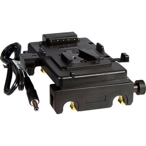 ikan Quick Snap Pro Battery Rail Kit with V-Mount Battery Plate for Blackmagic Cinema Camera Production Camera