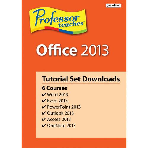 Individual Software Professor Teaches Office 2013 Tutorial Set