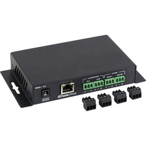 Lectrosonics DNT22 - Dante 2 In 2 Out Interface