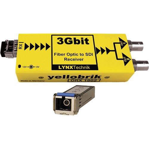 Lynx Technik AG yellobrik 3Gbit Fiber Optic to SDI Receiver
