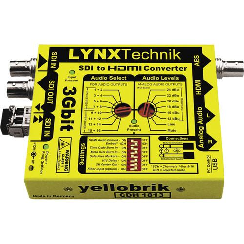 Lynx Technik AG yellowbrik 3G-SDI to HDMI Converter with 3D Support