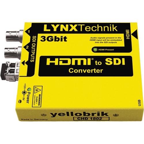 Lynx Technik AG yellowbrik HDMI to SDI Converter with 3D Support