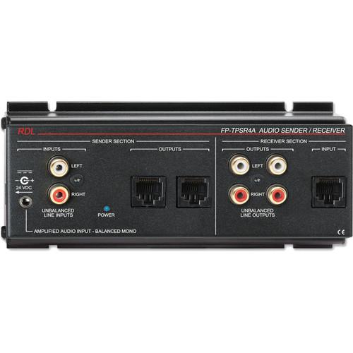 RDL FP-TPSR4A Format-A Two-Pair Audio Sender Receiver