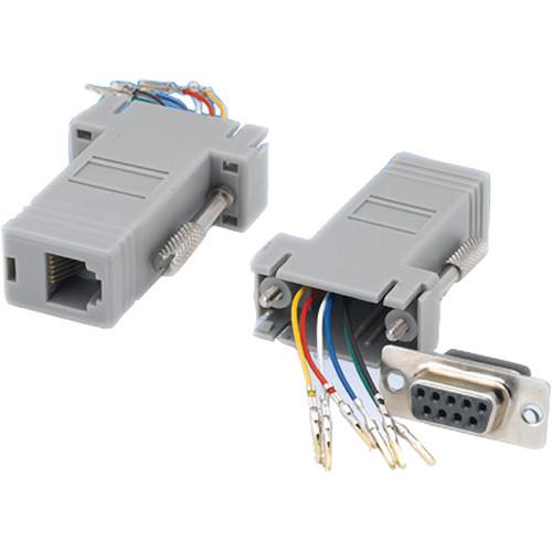 Tera Grand DB 9-Pin Female to RJ-12 Female Modular Adapter