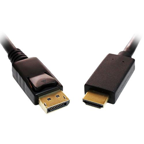 Tera Grand DisplayPort Male to HDMI Male Cable
