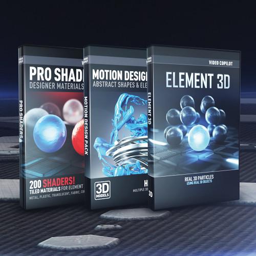 Video Copilot 3D Design Bundle