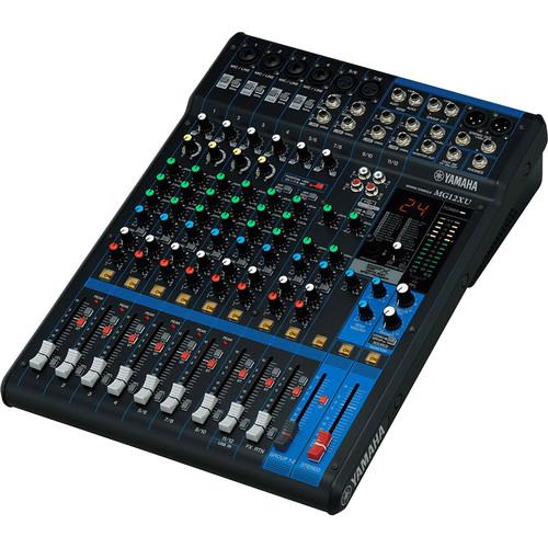 Yamaha MG12XU 12-Input Mixer with Built-In FX and 2-In 2-Out USB Interface