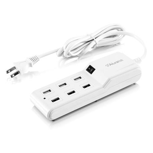Aluratek AUCS06F Mini Surge 6-Port USB Charging Station