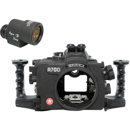 Aquatica A70D Underwater Housing for Canon EOS 70D with Aqua VF