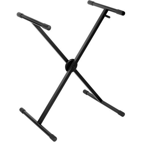 Auray KSC-1X - Deluxe Single-X Keyboard Stand with Clutch Locking Mechanism