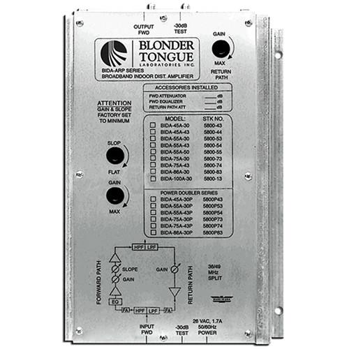 Blonder Tongue BIDA 550-50 Broadband Indoor Distribution Amplifier