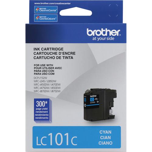 Brother LC101C Innobella Standard Yield Ink Cartridge
