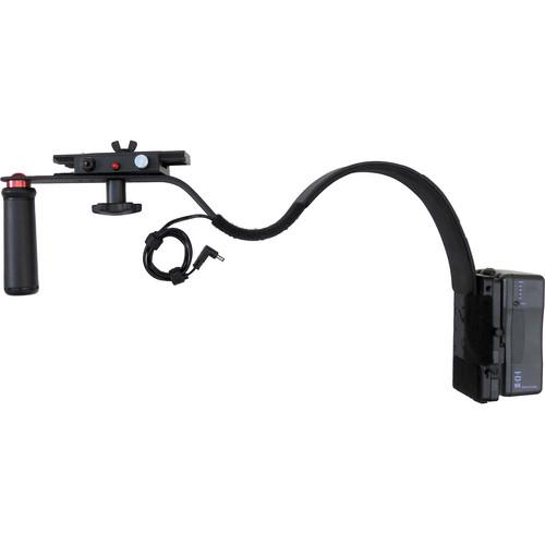 CameraRibbon Shoulder Rig Camera Support with V-Mount Battery Plate for Blackmagic Cinema or 4K Camera