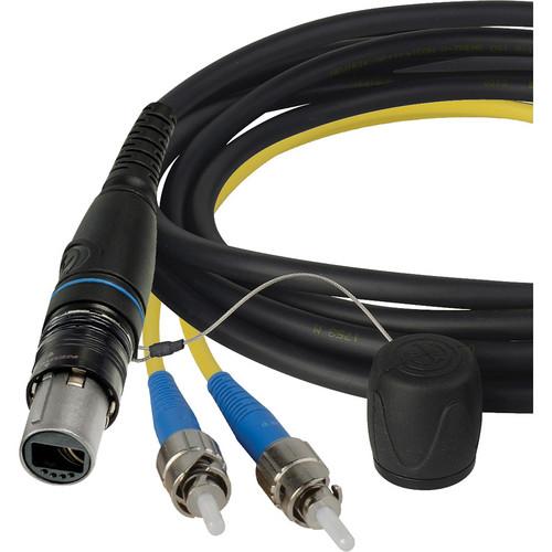 Camplex SMPTE opticalCON DUO to Duplex ST Multimode Fiber Breakout Cable