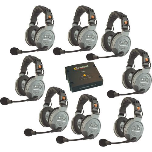 Eartec COMSTAR 8-Person Wireless Intercom System