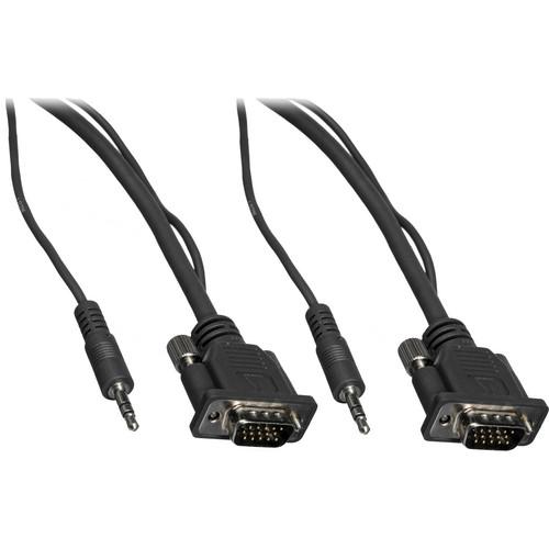 Kramer VGA Male with 3.5mm Stereo Audio Micro Cable