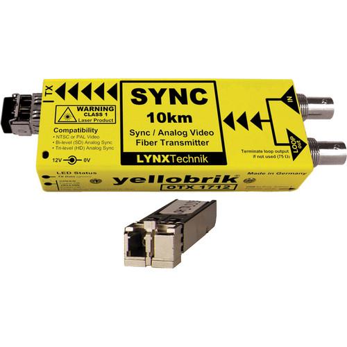 Lynx Technik AG yellobrik Analog Sync Video Fiber Optic Transmitter