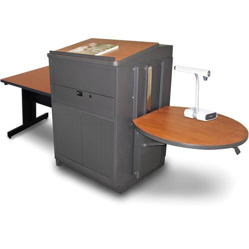 Marvel Vizion Rectangular Table with Media Center and Lectern