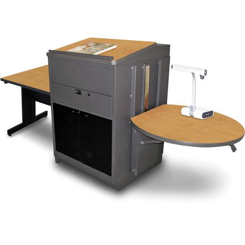 Marvel Vizion Rectangular Table with Media Center and Lectern