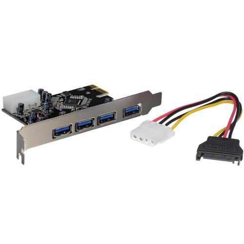 Sabrent 4-Port USB 3.0 PCIe 1.0a Card