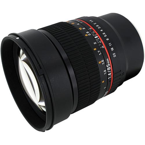 Samyang 85mm f 1.4 Aspherical IF Lens for Sony E-Mount Cameras