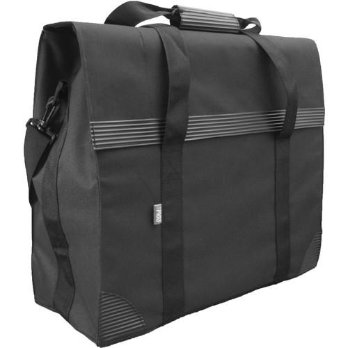 Start by Prat Black Portfolio with Adaptable 6" Gusset