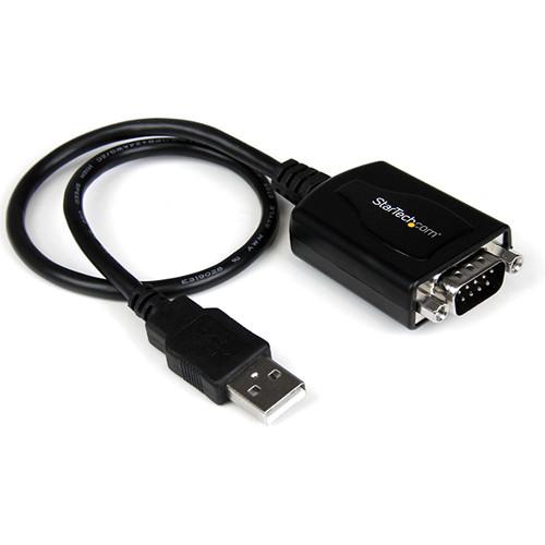 StarTech USB to RS232 Serial DB9 Adapter Cable with COM Retention