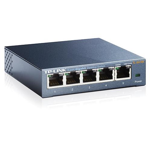 TP-Link TL-SG105 5-Port 10 100 1000 Mb s Desktop Switch