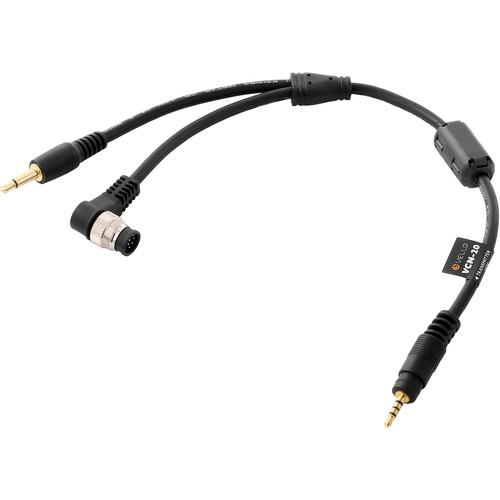 Vello FreeWave Viewer VL AV & Shutter Release Cable for Nikon Cameras with 10 Pin Connection