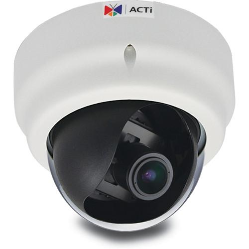 ACTi E67 2MP Indoor IP Dome Camera with SLLS & 2.8 to 12mm Varifocal Lens