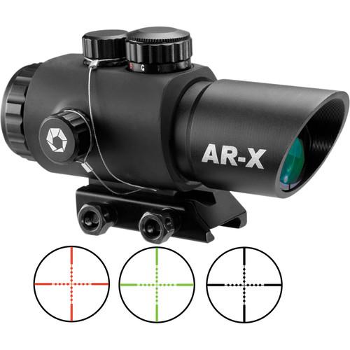 Barska 3x30mm AR-X Red-Green Prism Scope