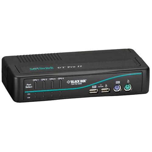 Black Box ServSwitch DT Pro II 4-Port KVM Switch