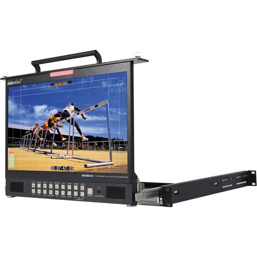 Datavideo TLM-170M 1RU Rack Pull-Out Monitor