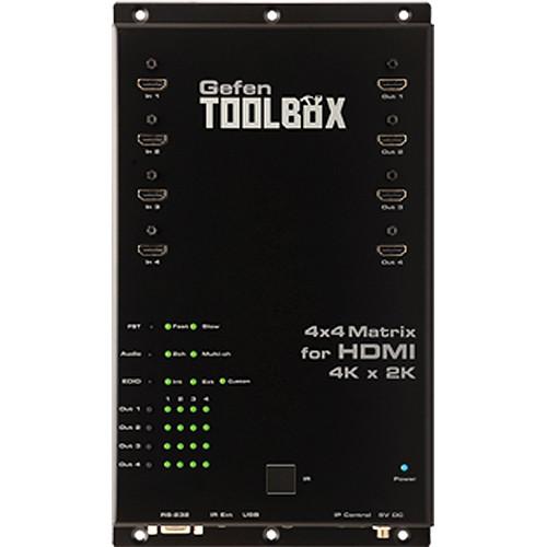 Gefen ToolBox 4x4 Matrix for HDMI 4K x 2K