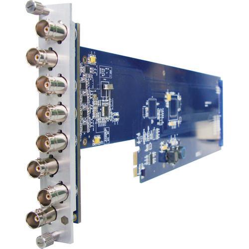 Gra-Vue XIO 9000VSD-HD 1 x 7 HD SD-SDI ASI Signal Distribution Amplifier Card with Re-clocking