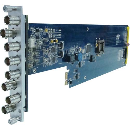 Gra-Vue XIO 9001VSD-RC Dual 1 x 3 SD-SDI ASI Signal Distribution Amplifier Card with Re-Clocking