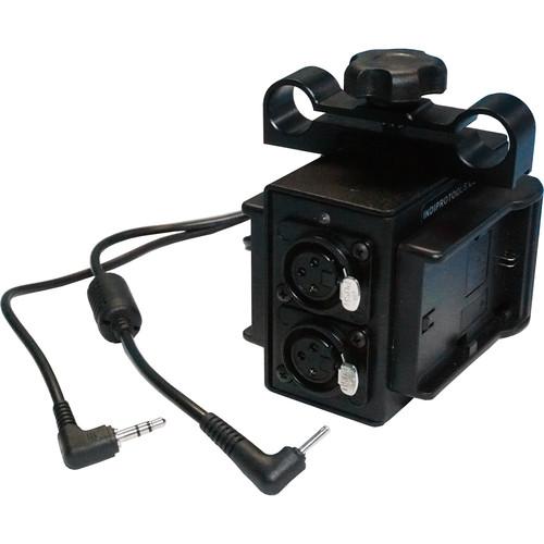 IndiPRO Tools Dual LP-E6 Power Grid & XLR Audio Box for Blackmagic Pocket Cinema Camera