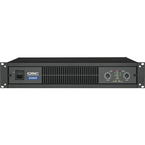 QSC CX-302V 2 Channel Direct Output Power Amplifier