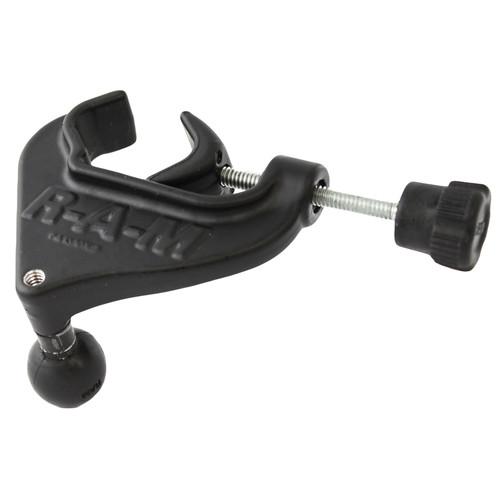 RAM MOUNTS Yoke Clamp Base with 1" Rubber Ball and 1 4-20" Tap