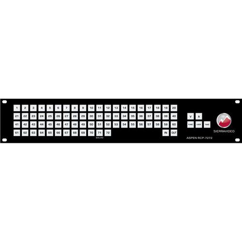 Sierra Video RCP-7272 Remote Control Panel for the 72 x 72 3G HD Switcher
