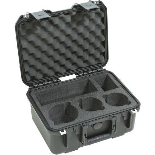 SKB iSeries Watertight Case for Three DSLR Lenses