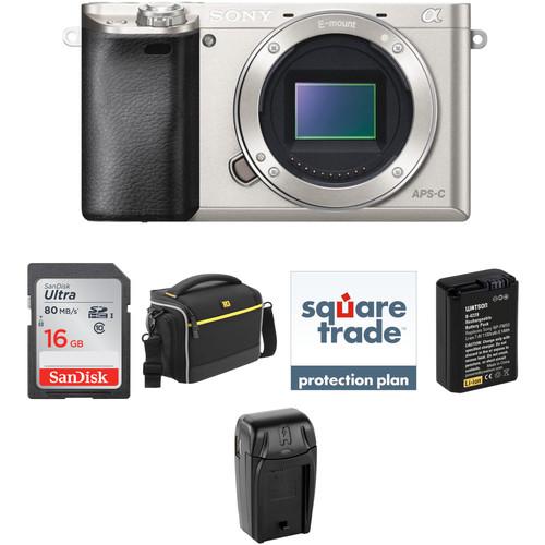 Sony Alpha a6000 Mirrorless Digital Camera Body Deluxe Kit