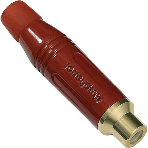 Amphenol AC Series RCA Female Cable Connector with Diecast Shell