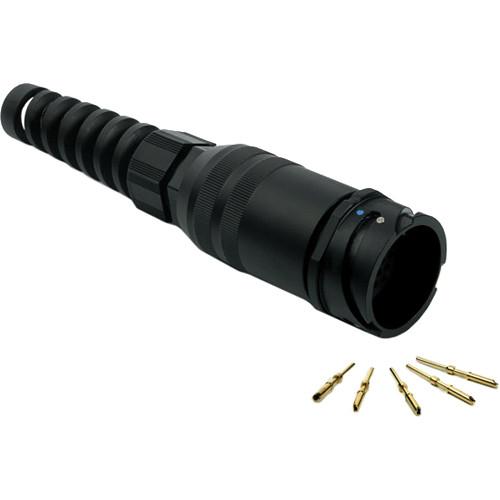 Amphenol MP-41 Series Inline Receptacle 37-Pin Male Connector with Dust Cap